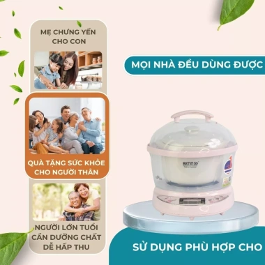 Nồi chưng yến cao cấp BN-07SLC 0.7L 100W - hầm chè, nấu nhẹ, bảo hành 24 tháng, giá ưu đãi 721,548₫