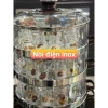 Nồi Chưng Yến Điện Inox 4 Tầng - Nồi Hấp Thực Phẩm Siêu Tiện Lợi, Giá 2.9 Triệu Giảm Giá 2