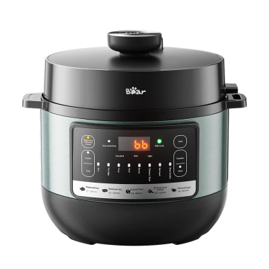 Nồi cơm áp suất Bear YLB-A50P1 5L 10 công thức hẹn giờ 24h 2 lòng nồi 1,490,000₫