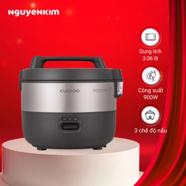 Nồi cơm Cuckoo 3.06 lít CR-1.755/KBBKCRVN nắp gài - Giảm 22% chỉ 2.03 triệu