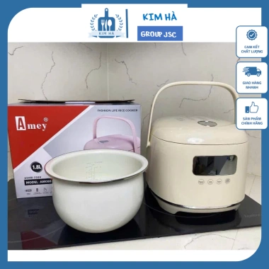 Nồi cơm điện AMEY 1.8L đa năng 8 chức năng - Tiết kiệm thời gian, giá ưu đãi 1.540.000 VNĐ - Kim Hà Group