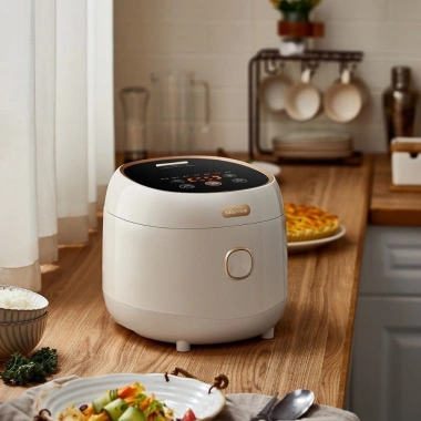 Nồi Cơm Điện Bear DFB-C40K6 1.5L (4L) - Tiết kiệm năng lượng, Nấu nhanh, BH 18 tháng, Giá 1.39 Triệu