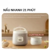 Nồi Cơm Điện Bear DFB-T16Q5 1.6L Lòng Nồi Sứ Mới 2.025 - Giá ưu đãi 715.000 VND 2