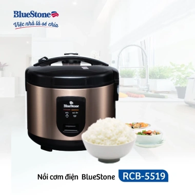 Nồi Cơm Điện Bluestone RCB-5.519 1.8L 700W - Bảo Hành 2 Năm, Giá 749.000₫