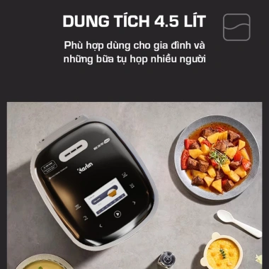 Nồi Cơm Điện Cao Tần Karlin IH4.000 Pro - Lòng Inox 316 An Toàn, Tách Đường Thông Minh, Giá 4,950,000₫ 6