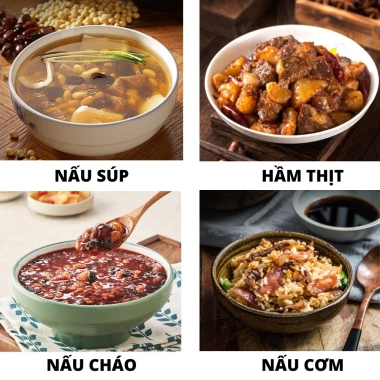 Nồi Cơm Điện Chigo Chính Hãng - Đa Năng Nấu Cơm, Hầm, Cháo, Hấp, Xào - Giá chỉ 198.999₫