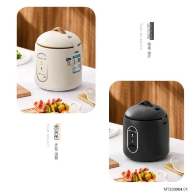 Nồi Cơm Điện Chigo Mini Đa Năng – Nấu Cơm, Cháo, Hầm, Hấp, Giá chỉ 195.999₫