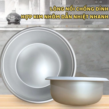 Nồi cơm điện công nghiệp Guckdd 4.000W - Dung tích 10L/14L siêu to, giá chỉ 426.000₫