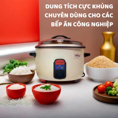 Nồi cơm điện công nghiệp Guckdd 4.000W - Dung tích 10L/14L siêu to, giá chỉ 426.000₫