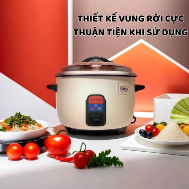 Nồi cơm điện công nghiệp Guckdd 4.000W - Dung tích 10L/14L siêu to, giá chỉ 426.000₫