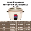 Nồi cơm điện công nghiệp Guckdd 4.000W - Dung tích 10L/14L siêu to, giá chỉ 426.000₫ 10