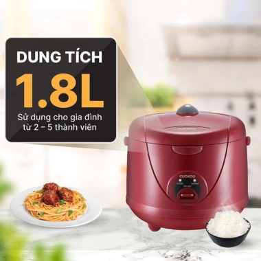 Nồi cơm điện Cuckoo 1.8L CR-1.021 chính hãng - Áp suất nhanh, tiết kiệm điện, giảm giá 20%