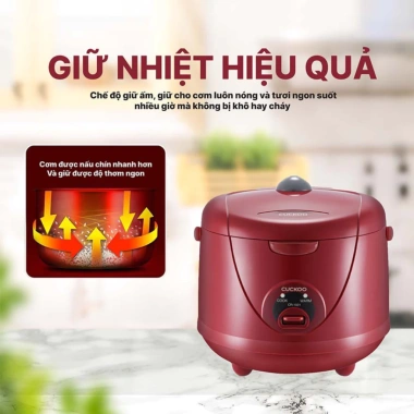 Nồi cơm điện Cuckoo 1.8L CR-1.021 (WHVNCV/RDVNCV) - Hàng chính hãng, giảm 20%