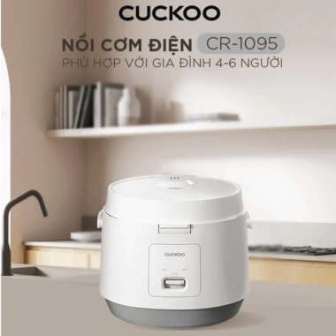 Nồi cơm điện Cuckoo 1.8L CR-1.095/CR-1.096 - Hàng chính hãng, áp suất nhanh, giá ưu đãi