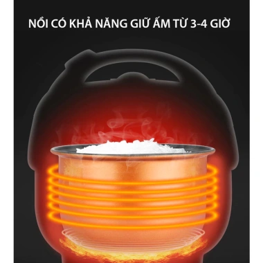 Nồi Cơm Điện CUCKOO 1L-1,8L 700W Nắp Gài Hình Lợn, Tráng Men Siêu Chống Dính - Giá Ưu Đãi 319.000₫
