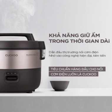 Nồi cơm điện Cuckoo 3.06L CR-1.755/KBBKCRVN - Hàng chính hãng, giảm giá 1.950.000