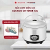 Nồi Cơm Điện Cuckoo CR-1.055B 1.8L - Hợp Kim Nhôm Chống Dính, 2 Mâm Nhiệt 650W, Dễ Vệ Sinh, Giá Ưu Đãi 1.399.000 VND 3