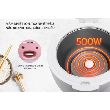 Nồi Cơm Điện Cuckoo Mini 330k - Tiết kiệm điện, công nghệ Hàn Quốc, giảm còn 269k