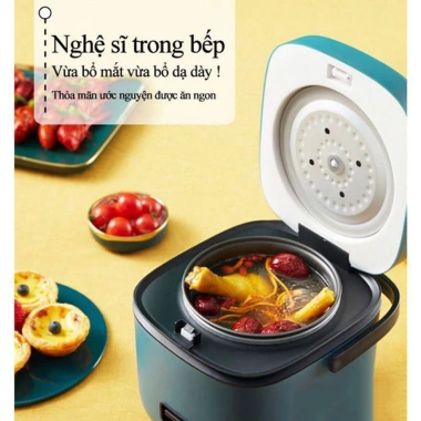 Nồi Cơm Điện Đa Năng JIASHI 2.5L - Nấu Cháo, Hầm Xương, Luộc, Hấp, Giá 219.000đ