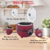 Nồi cơm điện Drigo D2 0.8L chính hãng - Mini 1 người, phù hợp học sinh sinh viên, bảo hành 12 tháng, giá 440.000₫ 3