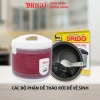 Nồi cơm điện DRIGO D9 1.8L - Lòng nồi dày dặn, bảo hành 12 tháng, giá ưu đãi 434.500₫ 5