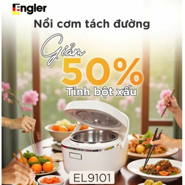 Nồi cơm điện Eastar 128A 3L 1.200W dung tích 3L cho 5-7 người lớp chống dính 3 lớp giá 959.000 VND