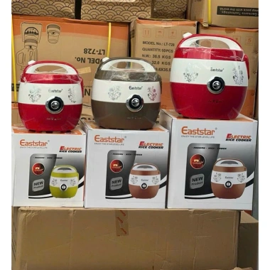 Nồi cơm điện EASTAR Lòng dày dặn, giảm giá 549.000₫, công suất 1kg, hẹn giờ 1 Nồi cơm điện EASTAR Lòng dày dặn, giảm giá 549.000₫, công suất 1kg, hẹn giờ 1