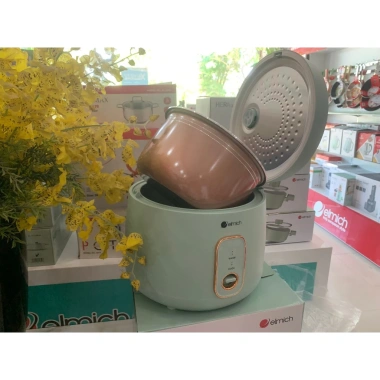 Nồi cơm điện Elmich 1.8L RCE-9.127 700W, bảo hành 24 tháng, giá chỉ 798.700 VND
