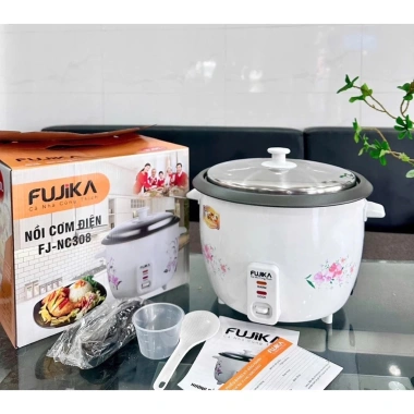 Nồi cơm điện FUJIKA nắp rời chống dính, đa dung tích, nấu ngon, giữ nhiệt tốt, bảo hành chính hãng
