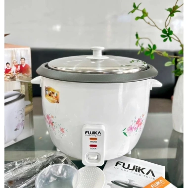 Nồi cơm điện FUJIKA nắp rời chống dính, đa dung tích, nấu ngon, giữ nhiệt tốt, bảo hành chính hãng