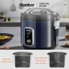 Nồi cơm điện Gaabor RC50M-BE01A 5L 700W đa năng, điều nhiệt nhanh, chỉ 609.000₫ 2