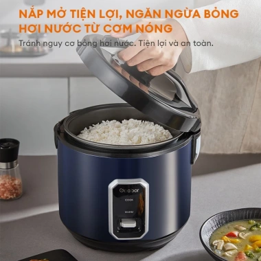 Nồi cơm điện Gaabor RC50M-BE01A 5L 700W đa năng, điều nhiệt nhanh, chỉ 609.000₫ 4 Nồi cơm điện Gaabor RC50M-BE01A 5L 700W đa năng, điều nhiệt nhanh, chỉ 609.000₫ 4