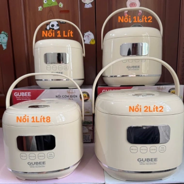Nồi cơm điện GUBEE Nhật Bản Inox 304 đa dung tích 1-2.2L kèm vỉ hấp GB28 - Giá ưu đãi 1,100,000 VND 2 Nồi cơm điện GUBEE Nhật Bản Inox 304 đa dung tích 1-2.2L kèm vỉ hấp GB28 - Giá ưu đãi 1,100,000 VND 2