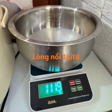Nồi cơm điện GUBEE Nhật Bản Inox 304 đa dung tích 1-2.2L kèm vỉ hấp GB28 - Giá ưu đãi 1,100,000 VND