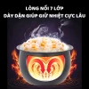 Nồi cơm điện Guckdo chính hãng mini, nấu nhanh, tiết kiệm cho sinh viên và gia đình 8
