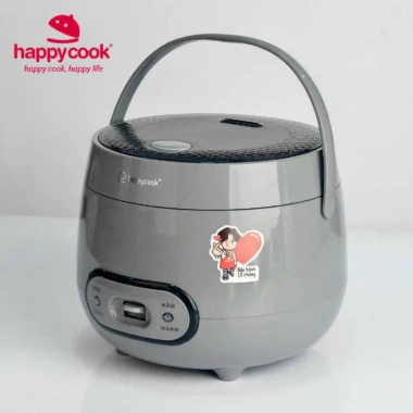Nồi Cơm Điện Happy Cook HCJ-120G 1.2L Bảo hành 1 năm Giá ưu đãi 595.000 VND