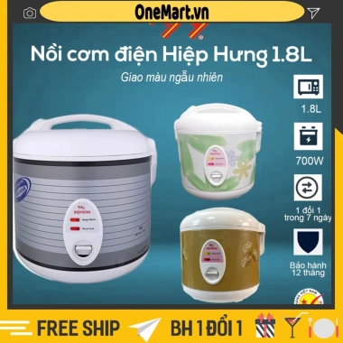 Nồi cơm điện Hiệp Hưng chất lượng cao, ruột nồi dày rặn, giá 329.000₫ Onemart