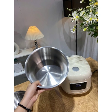 Nồi Cơm Điện Inox Nineshield 1.8L Tách Đường - Bảo Hành 12 Tháng, Giá 865.000₫