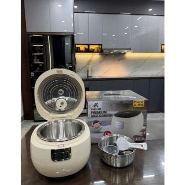 Nồi cơm điện KAILER KL-2.026 1.2L inox 304 - Tách đường, 9 chế độ nấu thông minh, giá ưu đãi 1.165.000₫ 2 Nồi cơm điện KAILER KL-2.026 1.2L inox 304 - Tách đường, 9 chế độ nấu thông minh, giá ưu đãi 1.165.000₫ 2