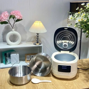 Nồi cơm điện KAILER KL-2.026 1.2L inox 304 - Tách đường, 9 chế độ nấu thông minh, giá ưu đãi 1.165.000₫ 9 Nồi cơm điện KAILER KL-2.026 1.2L inox 304 - Tách đường, 9 chế độ nấu thông minh, giá ưu đãi 1.165.000₫ 9