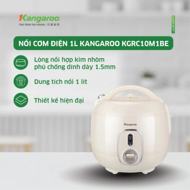 Nồi cơm điện Kangaroo 1 lít KGRC10M1BE - Độc quyền, giảm 20%, chỉ 660.000₫