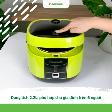 Nồi cơm điện Kangaroo KG22R1 2,2L chính hãng bảo hành 12 tháng Giá 849.000 VNĐ 2