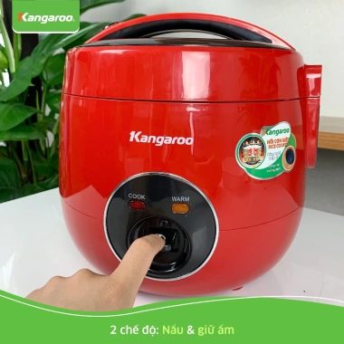 Nồi cơm điện Kangaroo KG824 1.5L siêu tiết kiệm năng lượng, giá ưu đãi 939.000₫