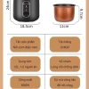 Nồi cơm điện mini 1,2L chống dính đa năng nấu cơm, cháo - Giá chỉ 259.000 VND 3