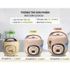 Nồi Cơm Điện Mini 1.2L CUCKOO 700W, Nắp Gài Hình Lợn, Chống Dính, Giữ Ấm, Giá Ưu Đãi 259k