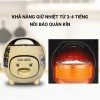 Nồi Cơm Điện Mini 1.2L CUCKOO 700W, Nắp Gài Hình Lợn, Chống Dính, Giữ Ấm, Giá Ưu Đãi 259k 2