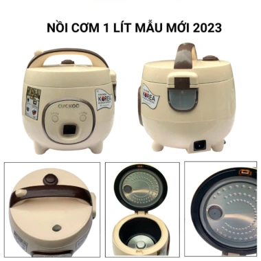 Nồi Cơm Điện Mini 1.2L CUCKOO 700W, Nắp Gài Hình Lợn, Chống Dính, Giữ Ấm, Giá Ưu Đãi 259k