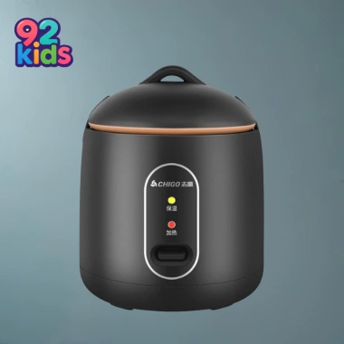 Nồi Cơm Điện Mini Chigo 1,2L Tráng Chống Dính - Đa Năng Nấu Hầm, Súp, Cháo cho 2 Người, Giá Ưu Đãi 199.000