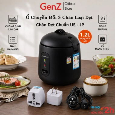 Nồi Cơm Điện Mini Chigo Tráng Chống Dính, Nấu Hầm Ninh Cháo Đa Năng - 199k