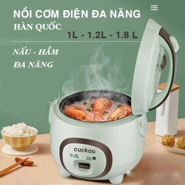 Nồi Cơm Điện Mini CUCKOO 1.2-1.8L Hàn Quốc, nấu ngon, bảo hành 12 tháng, giá 360.000